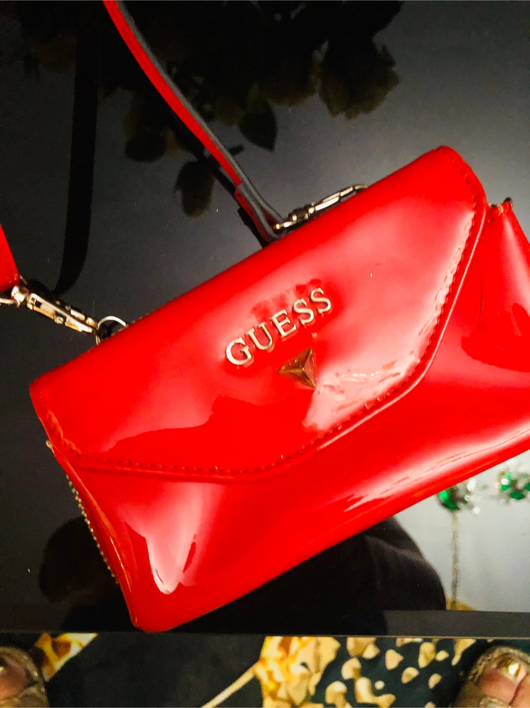 Guess Red Crossbody Bag - photo 3