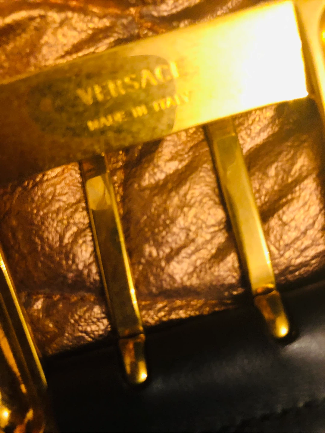 Versace Gold Belt - photo 5