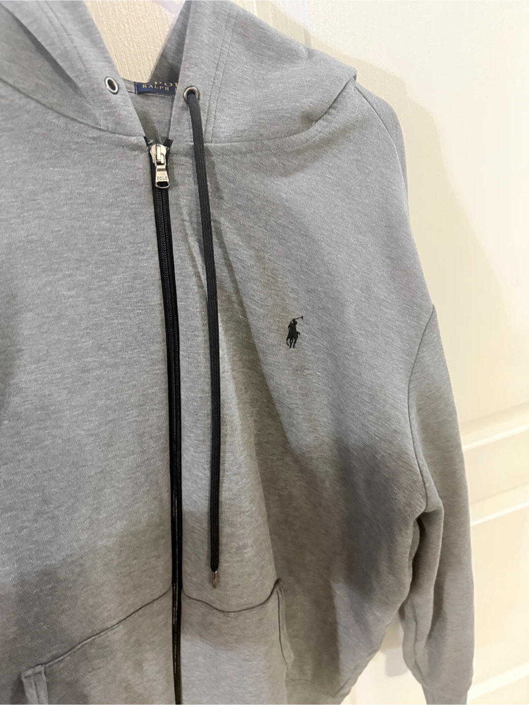 Polo Ralph Lauren Grey Full Zip Hoodie - XXL - photo 3