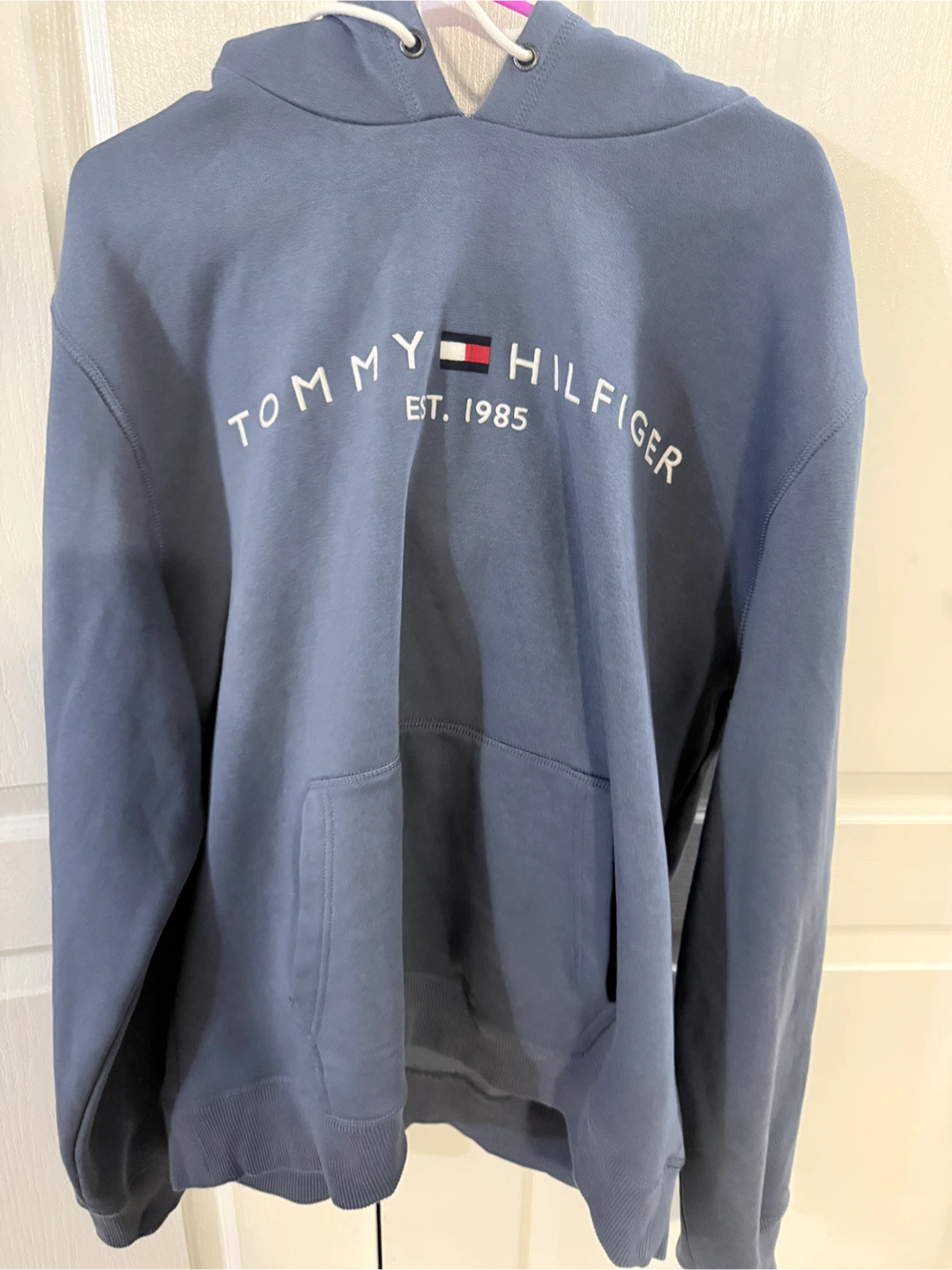 Tommy Hilfiger Blue Hoodie - Size XXL
