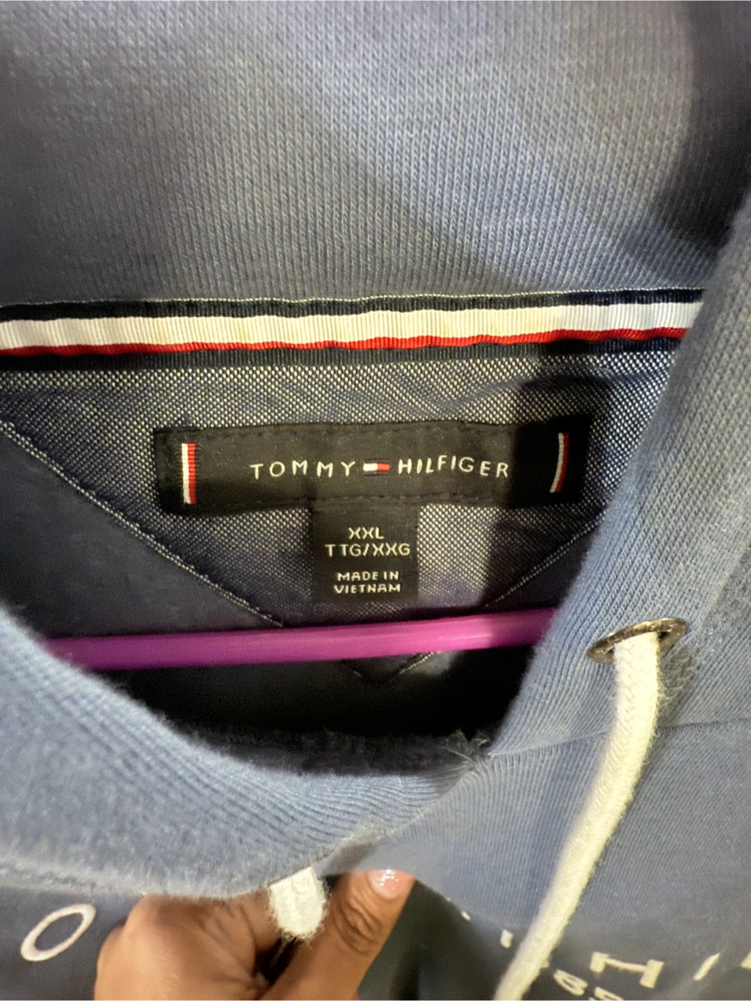 Tommy Hilfiger Blue Hoodie - Size XXL - photo 4