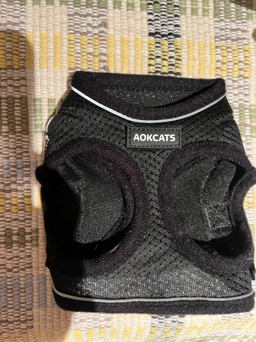 Aokcats Black Cat Harness - Size Small thumbnail