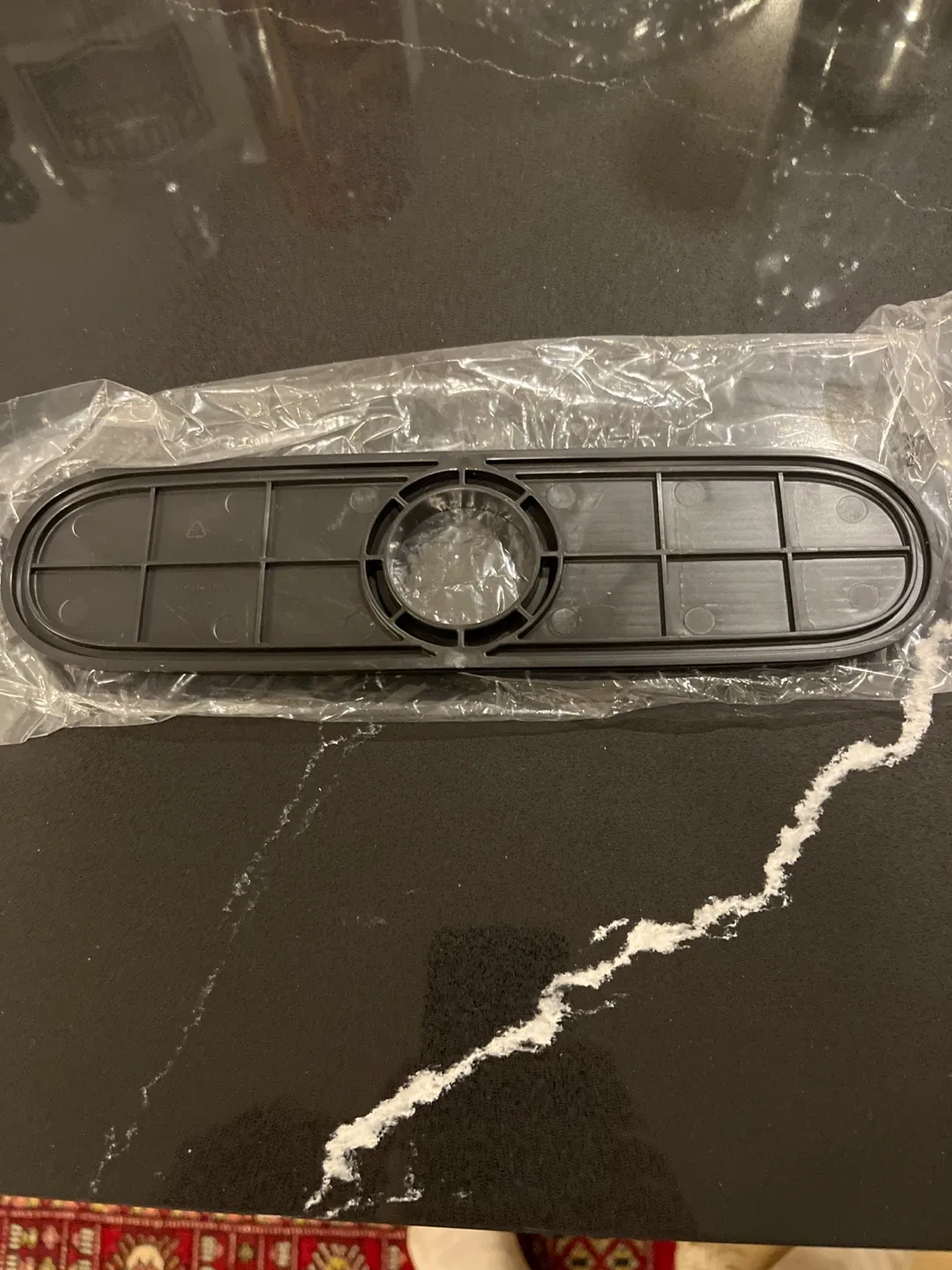 Faucet Hole Cover Deck Plate - Matte Black image indicator(2)