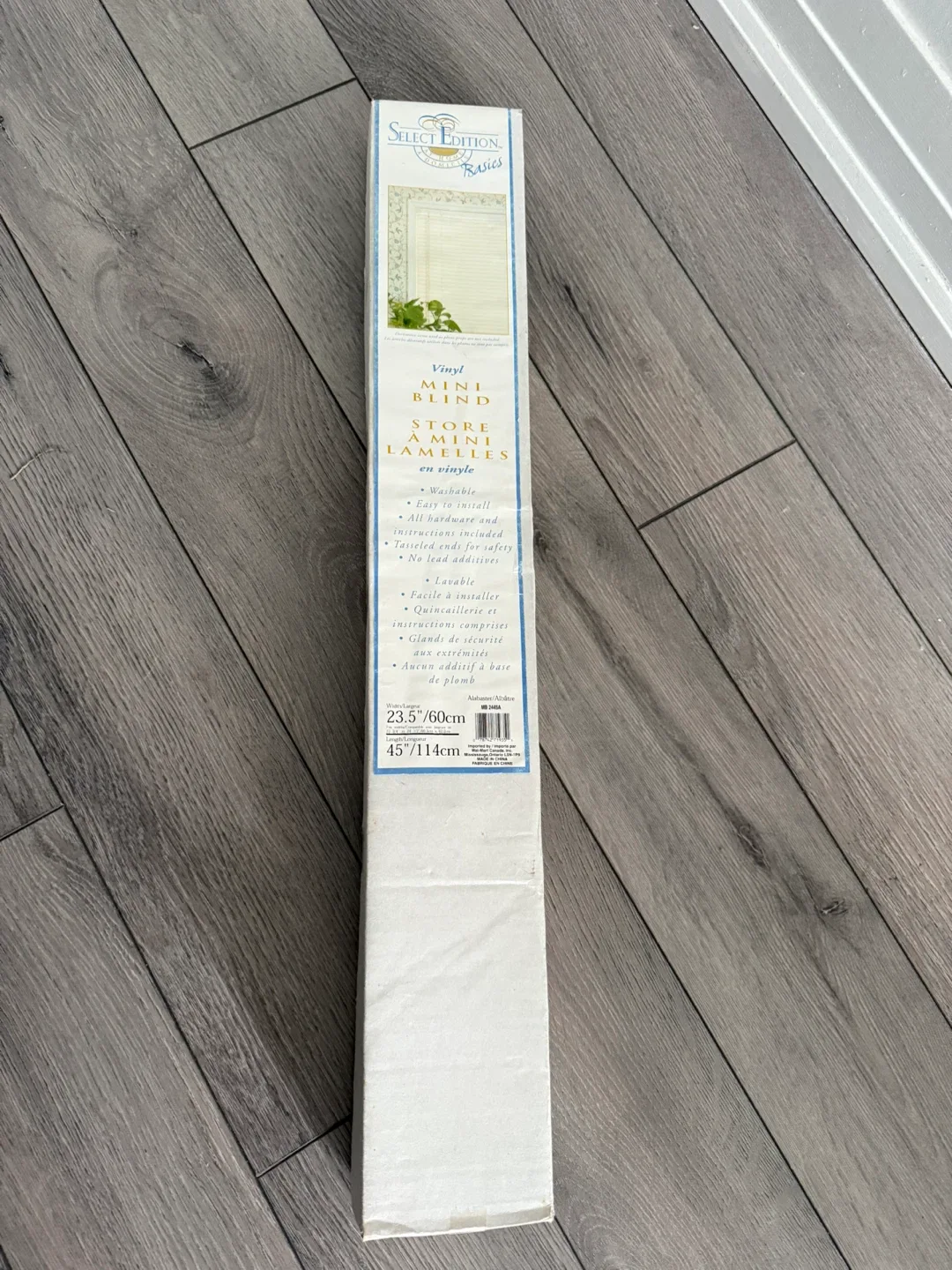 Vinyl Mini Blind 23.5" x 45" thumbnail