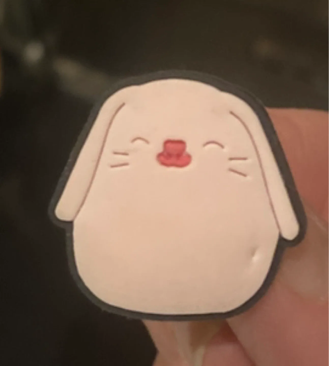 Cute Bunny Croc Charm thumbnail