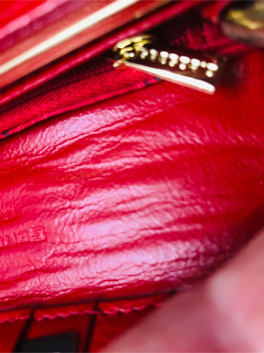 GREGORIO Red Leather Wallet - Like New! - photo 4
