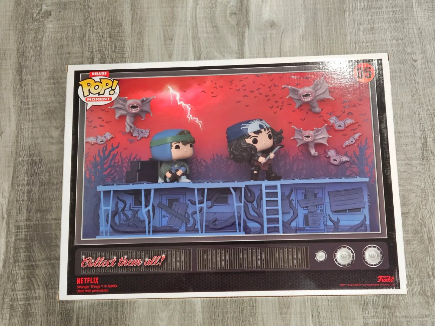 Funko Pop! Deluxe Moment Stranger Things Dustin/Eddie/Demobats image indicator(2)