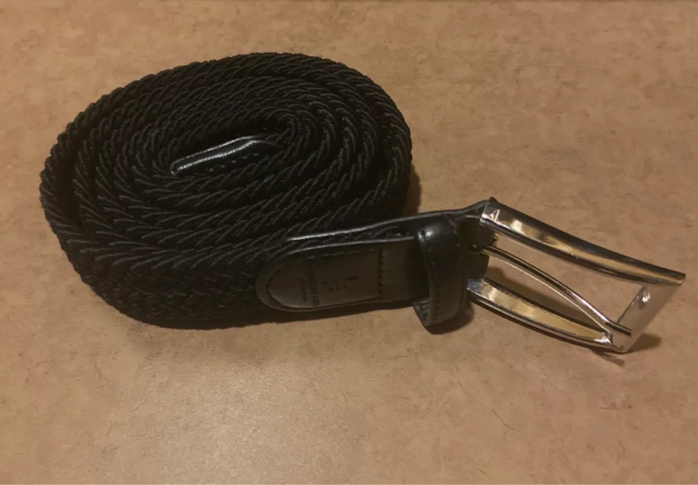 London Fog Collection Black Belt - Size 40/42 thumbnail