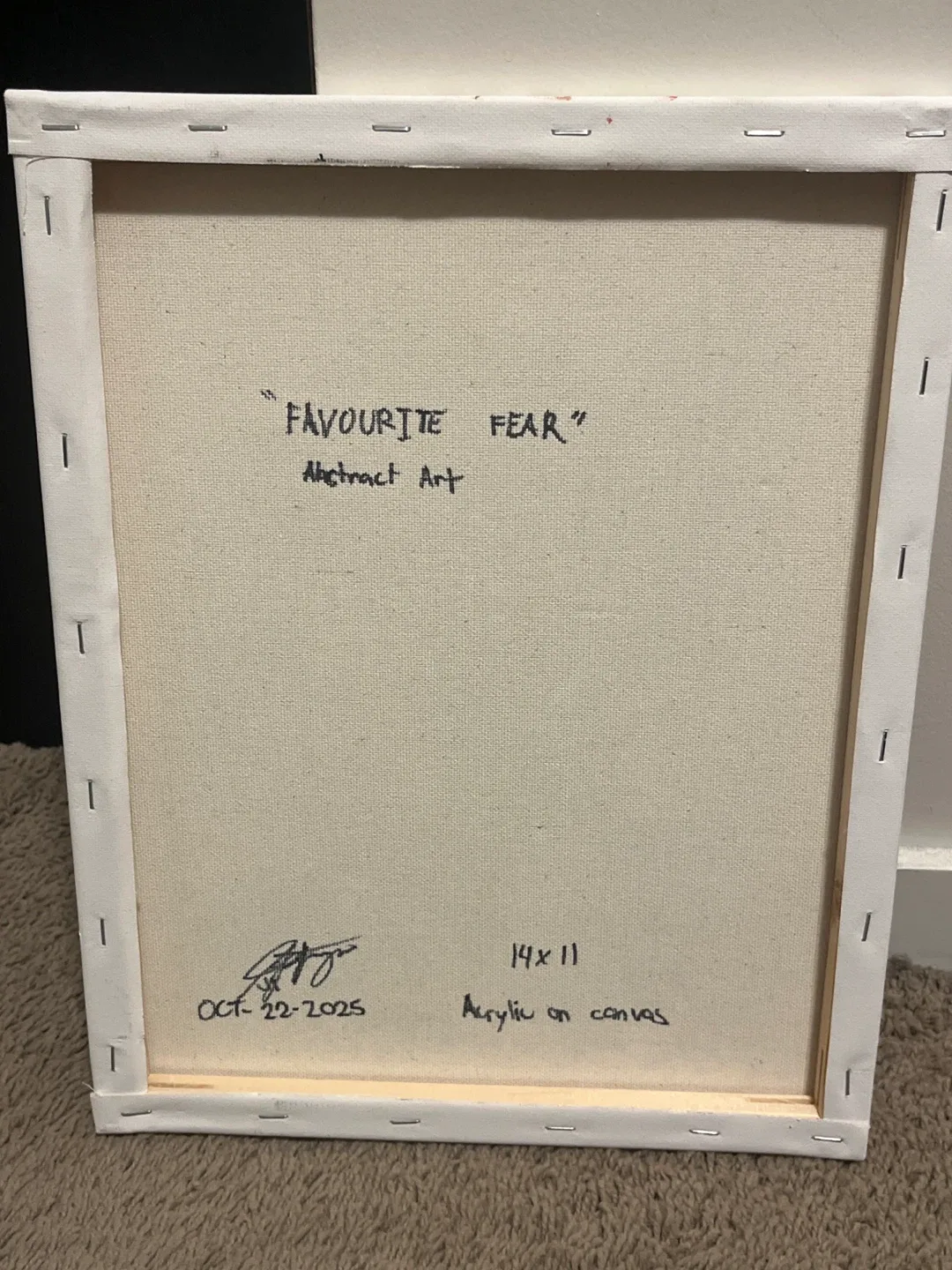 Abstract Painting image indicator(2)