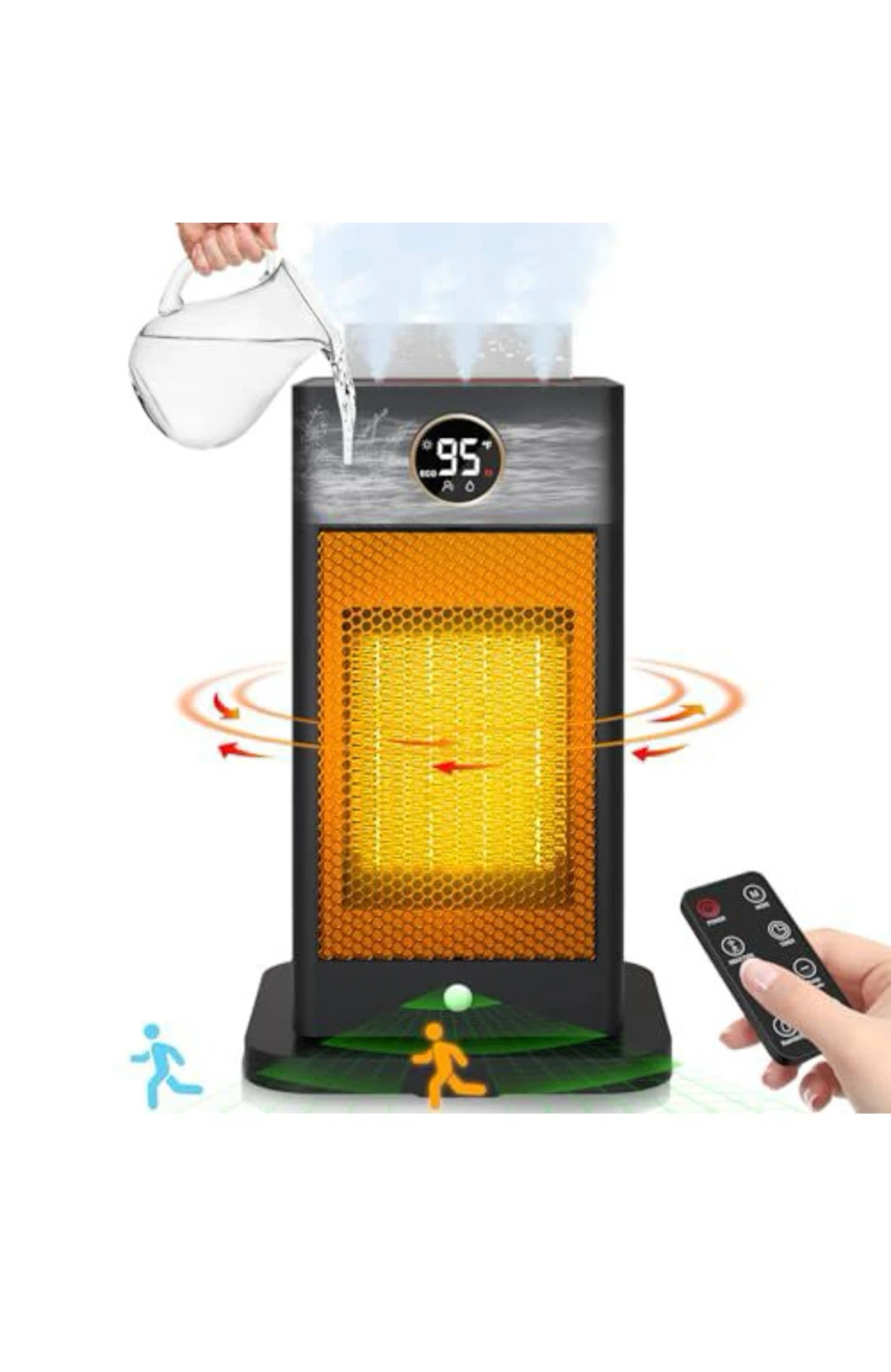 Graefsty Space Heater w/ Humidifier - photo 3