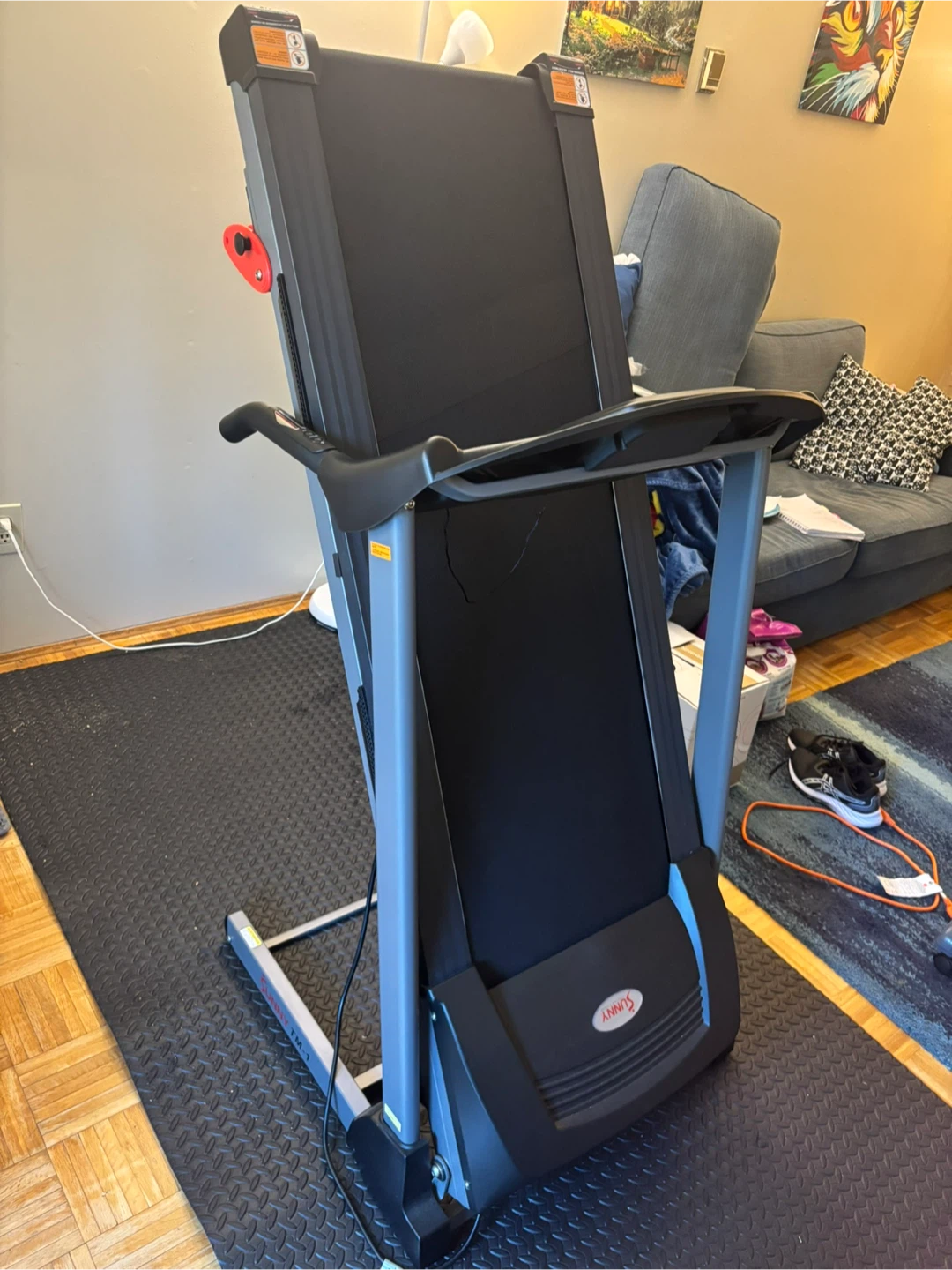 Sunny Health & Fitness Treadmill - photo 2