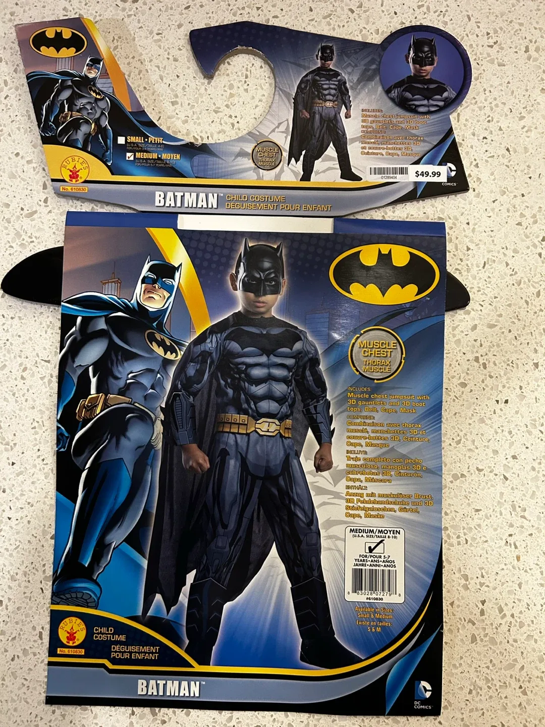 Batman Child Costume - Medium