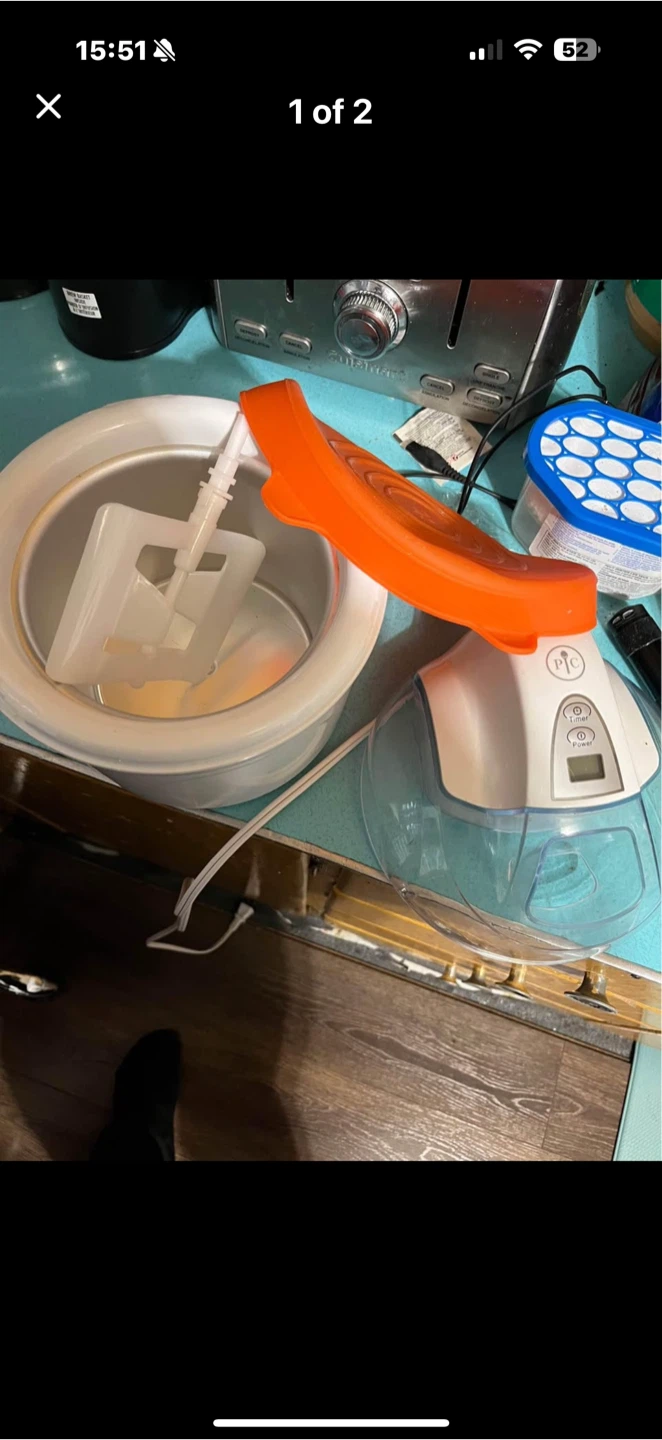 Pampered Chef Ice Cream Maker