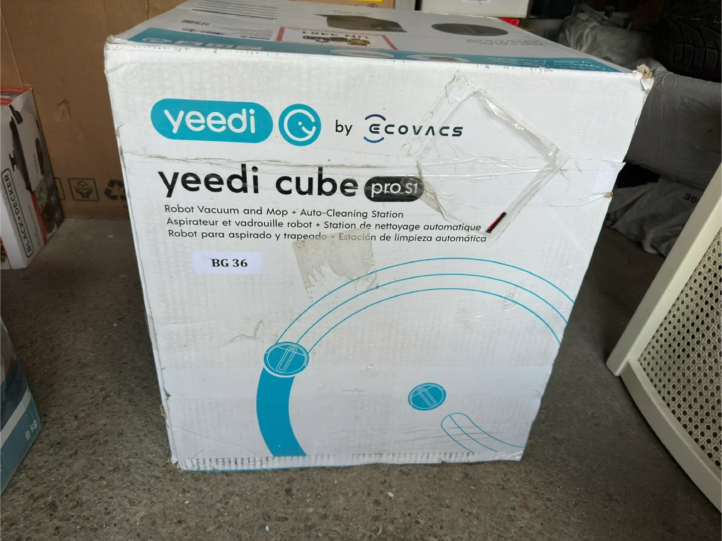 Yeedi Cube Pro Robot Vacuum & Mop with Auto-Cleaning Station image indicator(3)