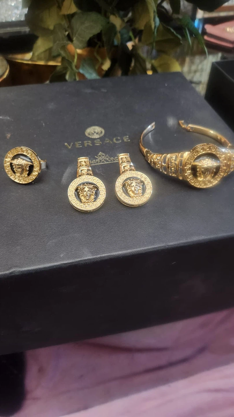 Versace Medusa Gold Jewelry Set - photo 2