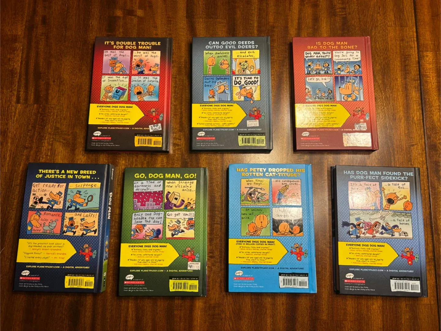 Like New! Dog Man Books by Dav Pilkey image indicator(4)