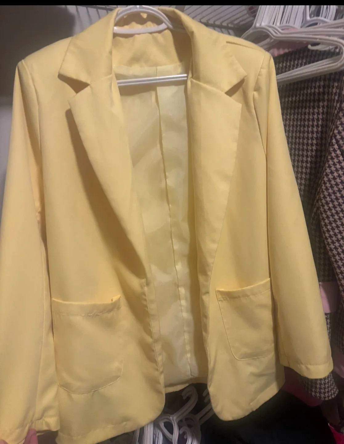 Yellow Blazer - Size Unknown