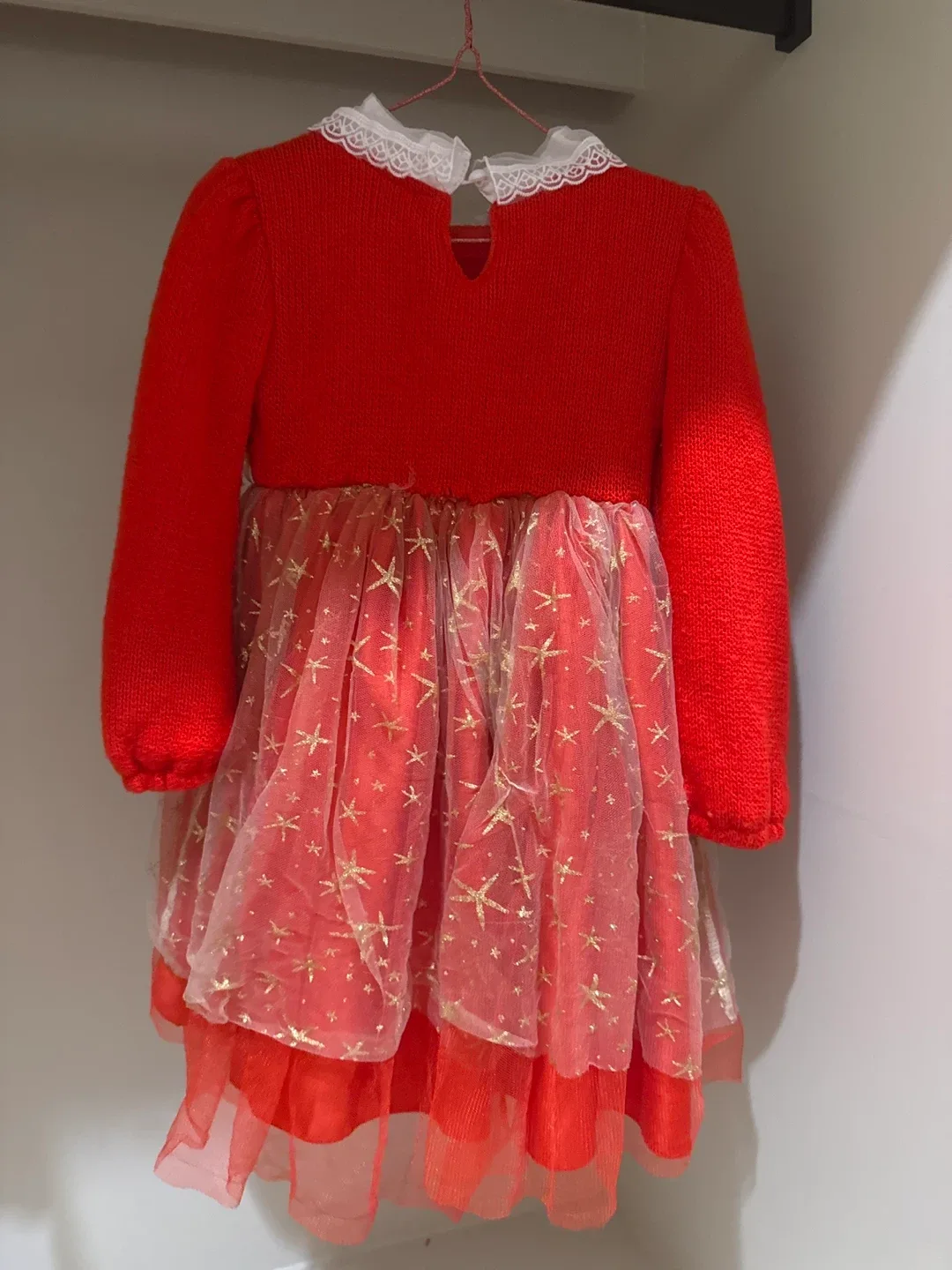 Red Dress with Gold Stars 120cm image indicator(2)
