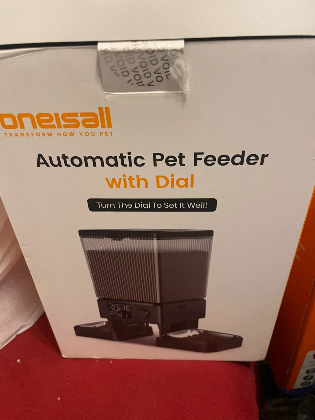 Oneisall Automatic Pet Feeder with Dial - New in Box! image indicator(3)