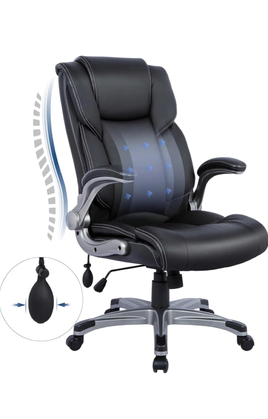 Black Multifunctional Office Chair