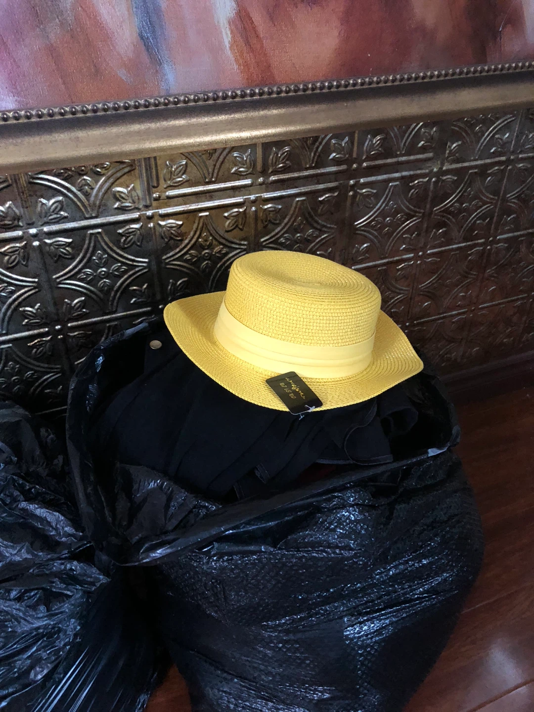 Yellow Straw Hat, MJ-2312