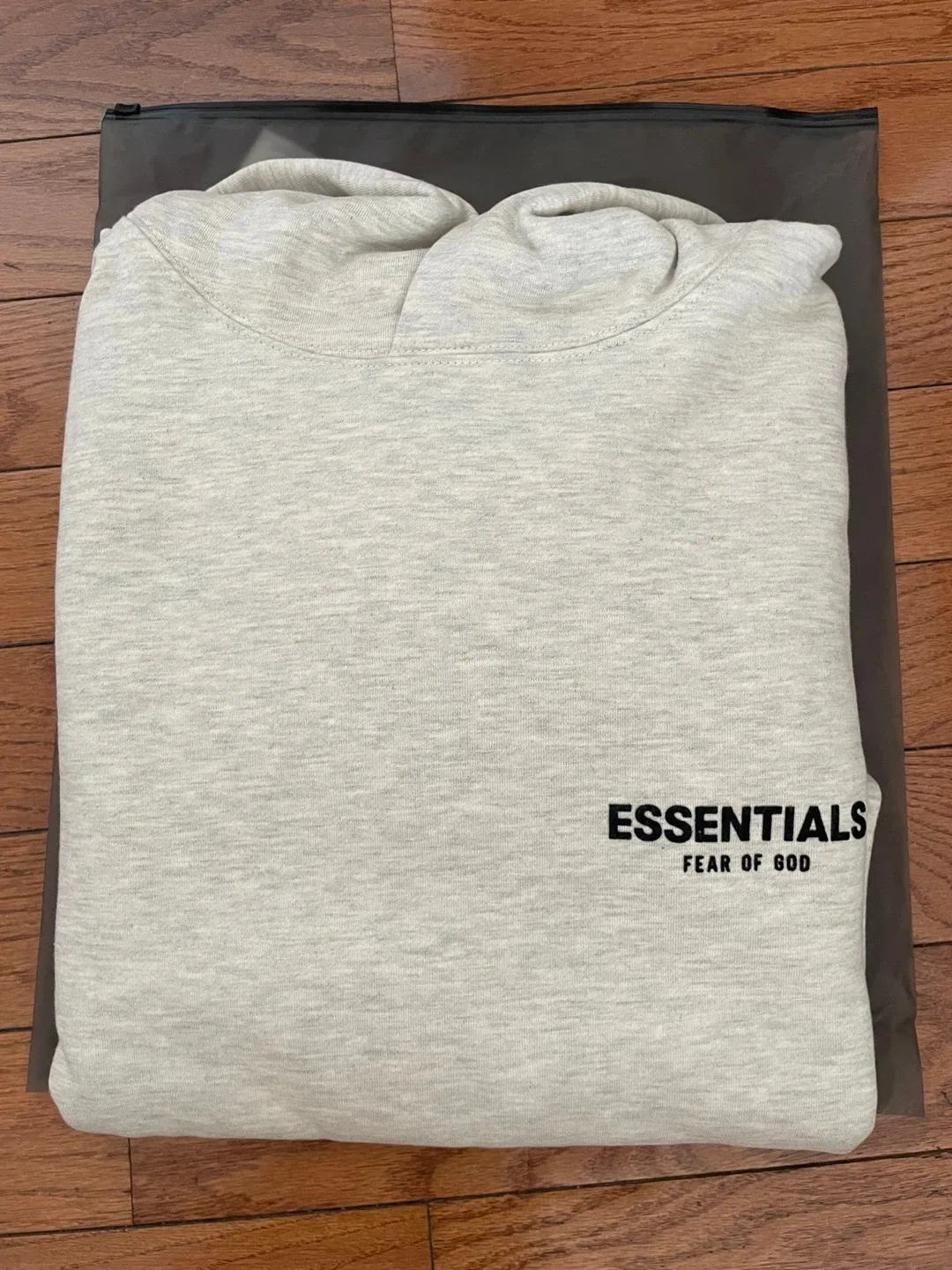 LIGHT OATMEAL ESSENTIALS HOODIE image indicator(2)