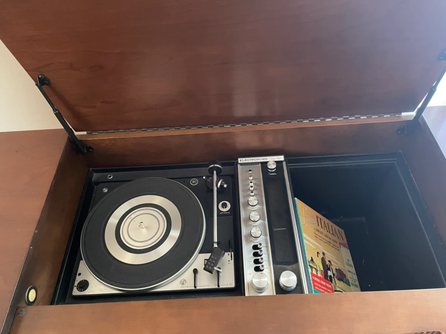 Vintage Electrohome Record Player Console