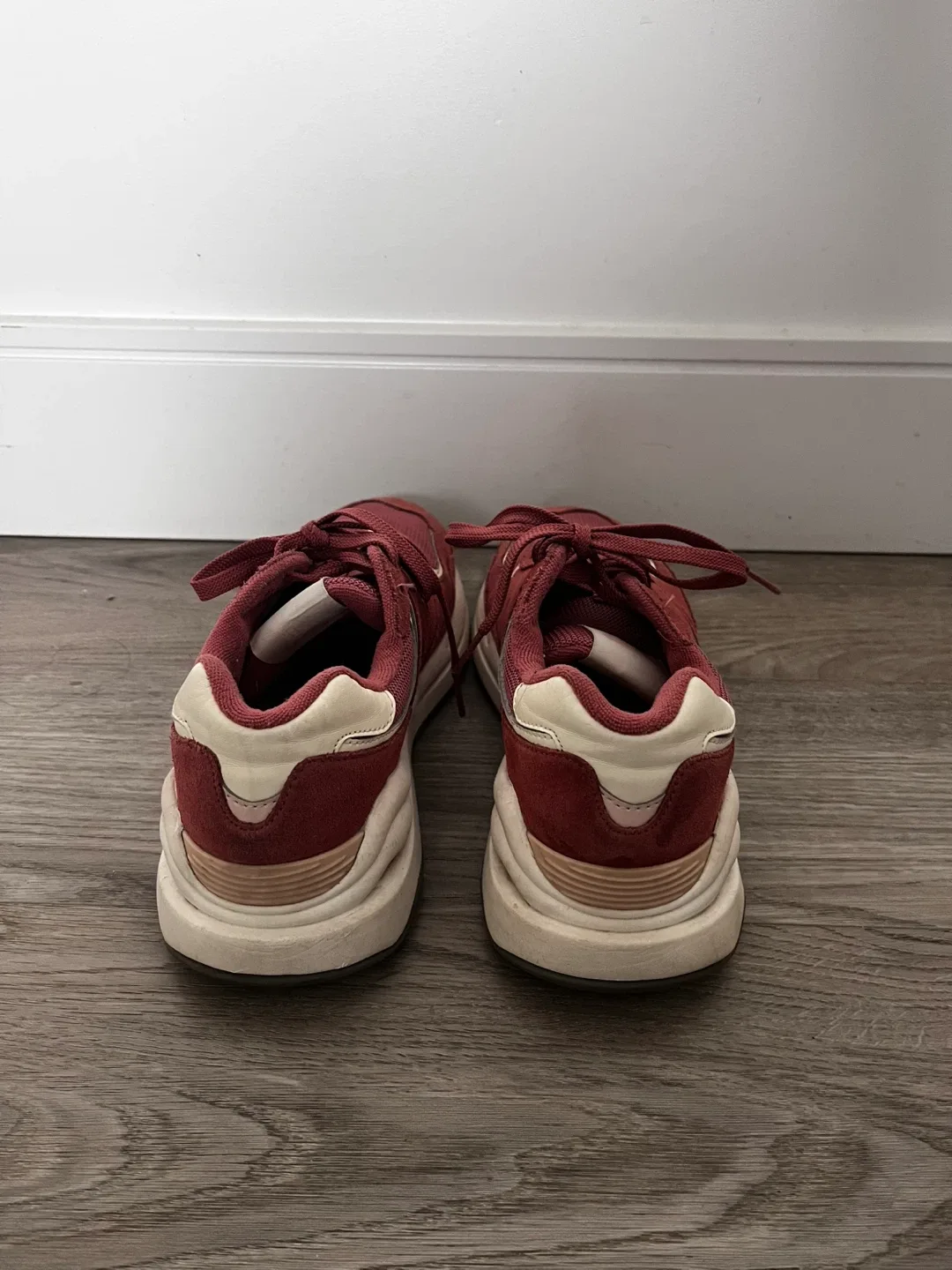 New Balance 57/40 women’s Burgundy Sneakers image indicator(4)