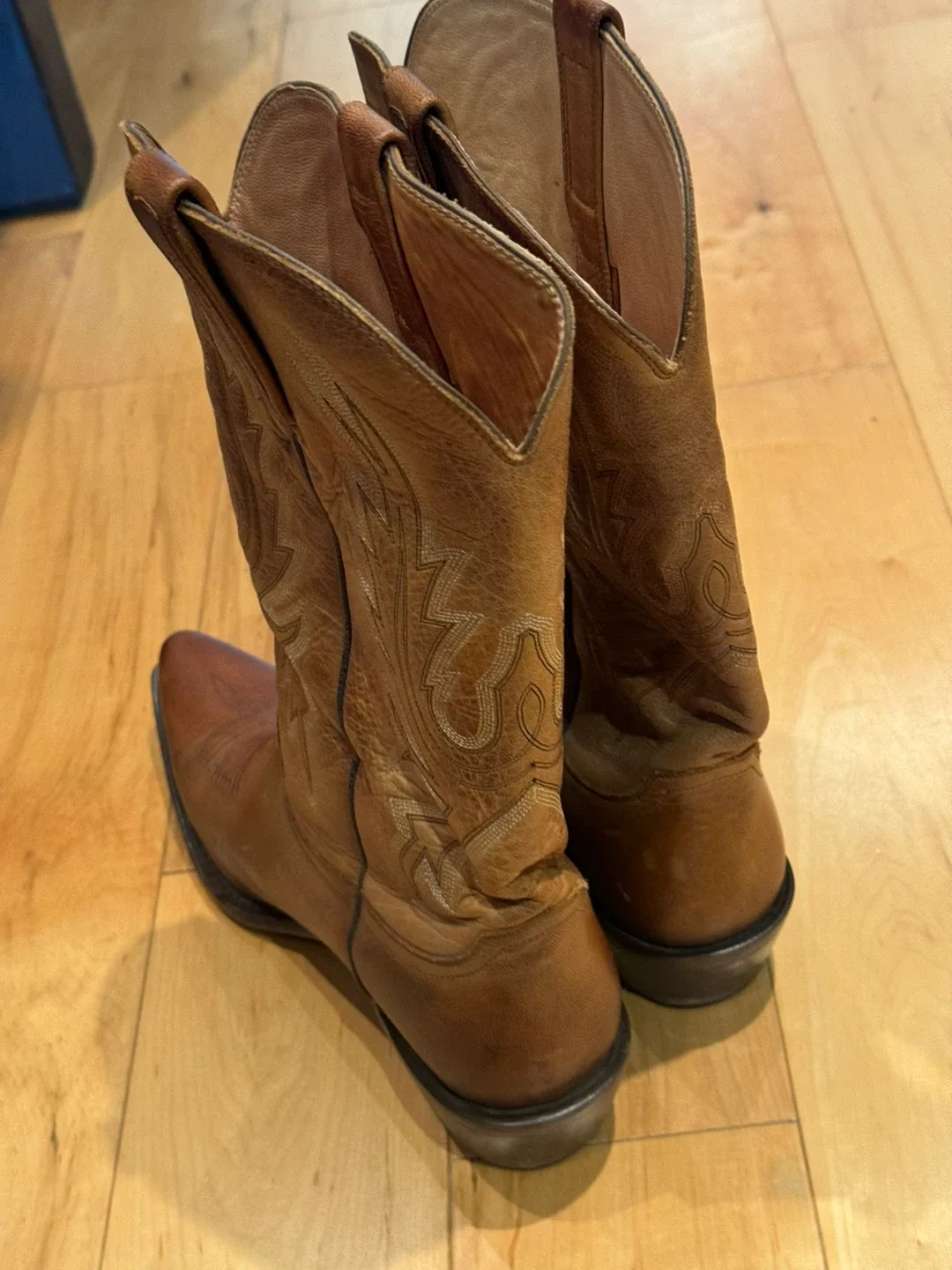 Charlie 1 Horse Artisan Handcrafted Cowboy Boots Size 10D image indicator(5)