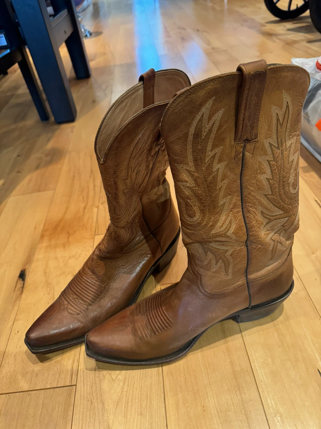 Charlie 1 Horse Artisan Handcrafted Cowboy Boots Size 10D