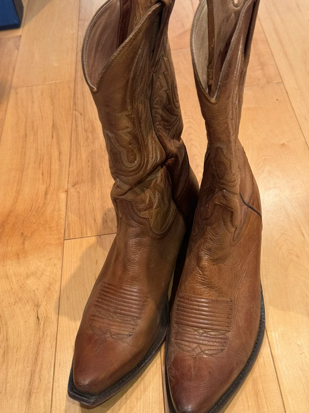 Charlie 1 Horse Artisan Handcrafted Cowboy Boots Size 10D image indicator(4)