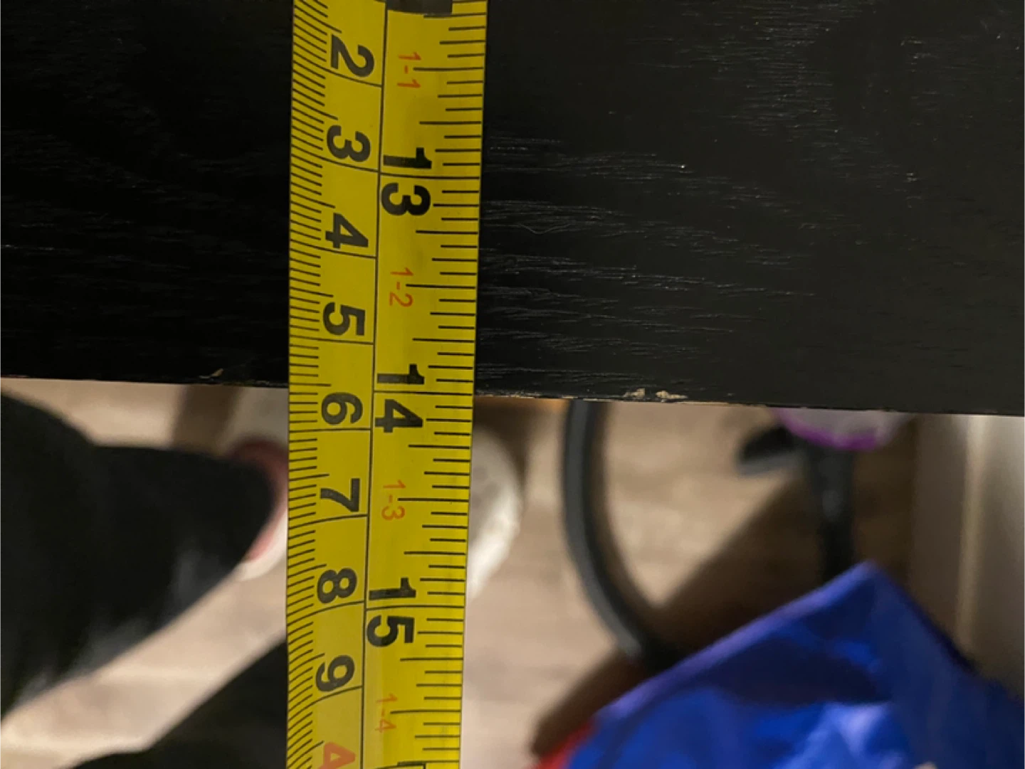 Black Console Table with Shelves - photo 5