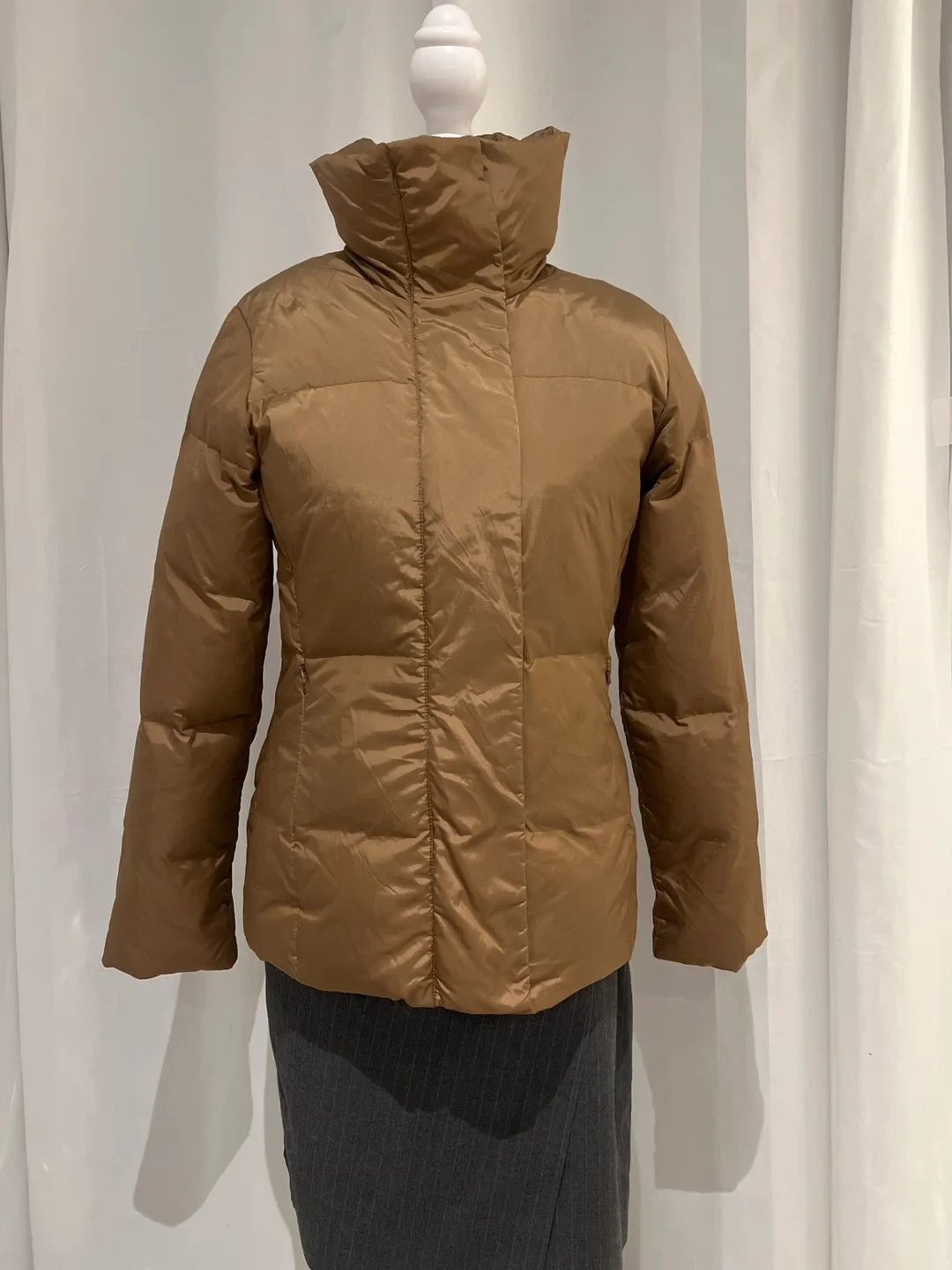 Joe Fresh XS/S Brown Puffer Jacket image indicator(4)