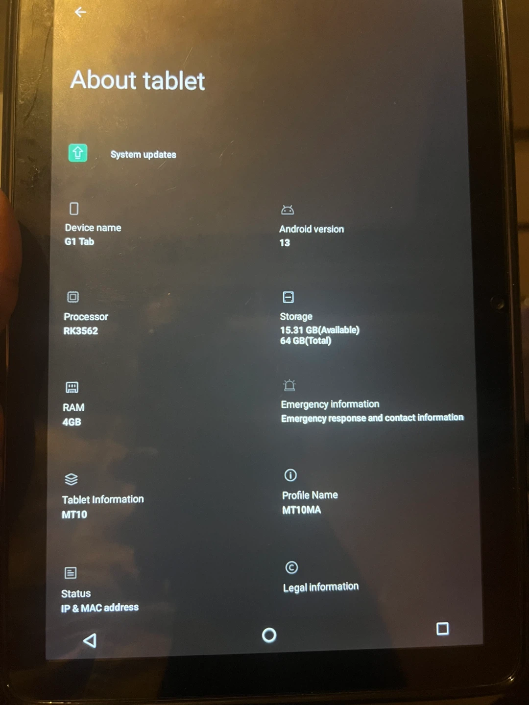UMIDIGI G1 Tab Tablet - 64GB Storage