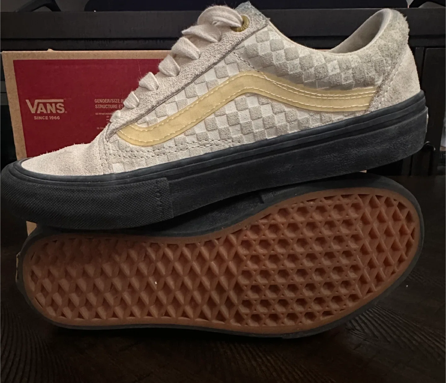 Vans Old Skool Pro Lizzie Armanto Antqueblk - Size 5.5 image indicator(2)