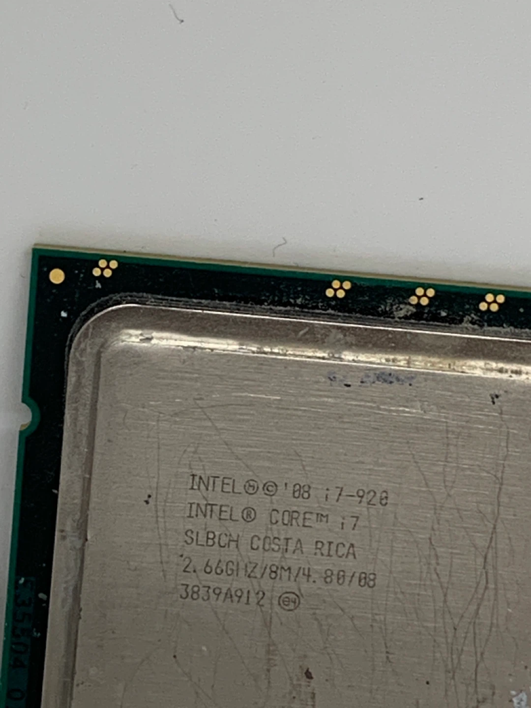Intel Core i7-920 CPU Processor
