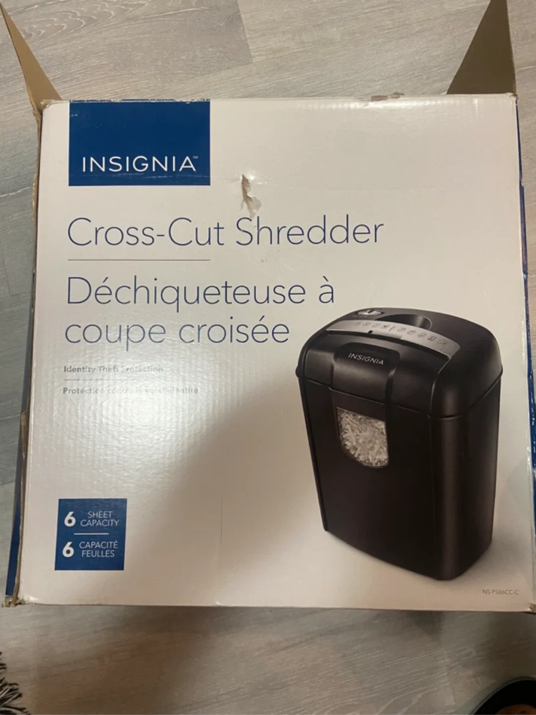 Insignia Cross-Cut Shredder