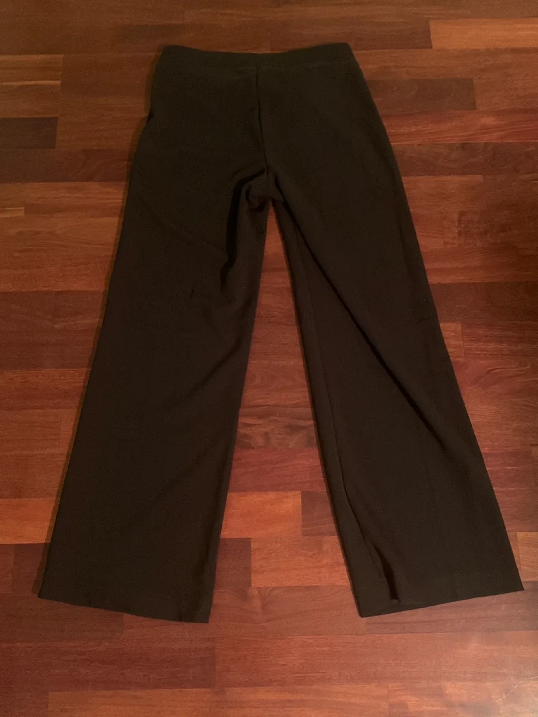 Black Calvin Klein Wide-leg Dress Pants image indicator(2)