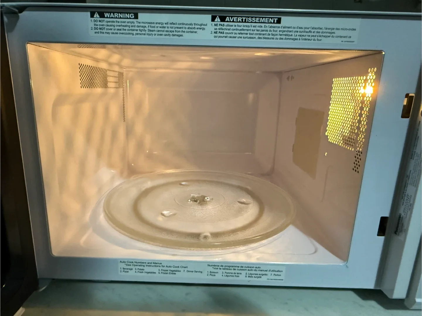 Panasonic Microwave Oven image indicator(2)