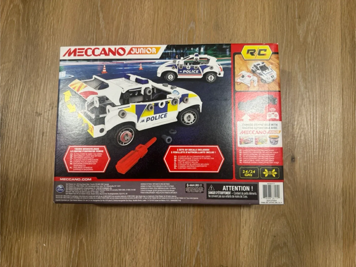 Meccano Junior RC Police Car image indicator(2)