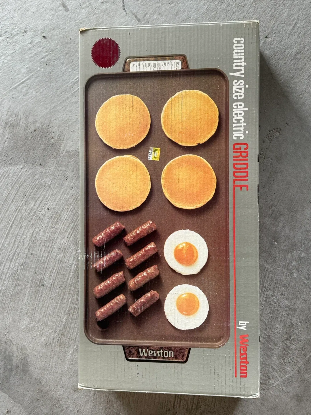 Weston Country Size Electric Griddle thumbnail