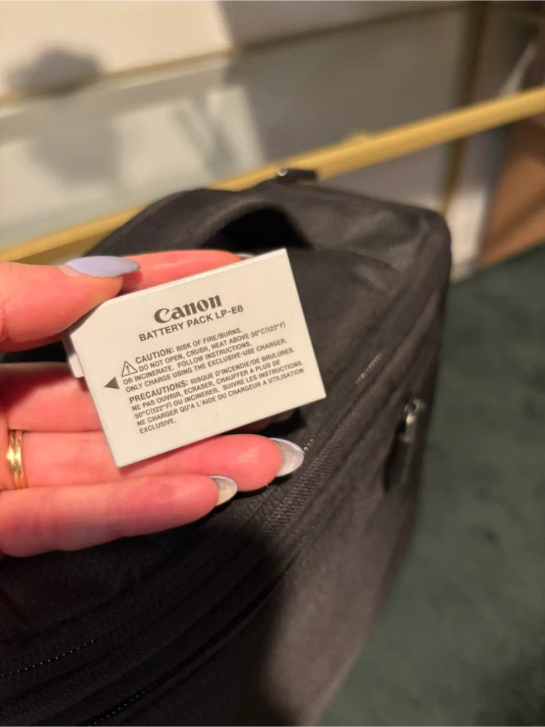 Canon camera dc 7.4 v image indicator(7)