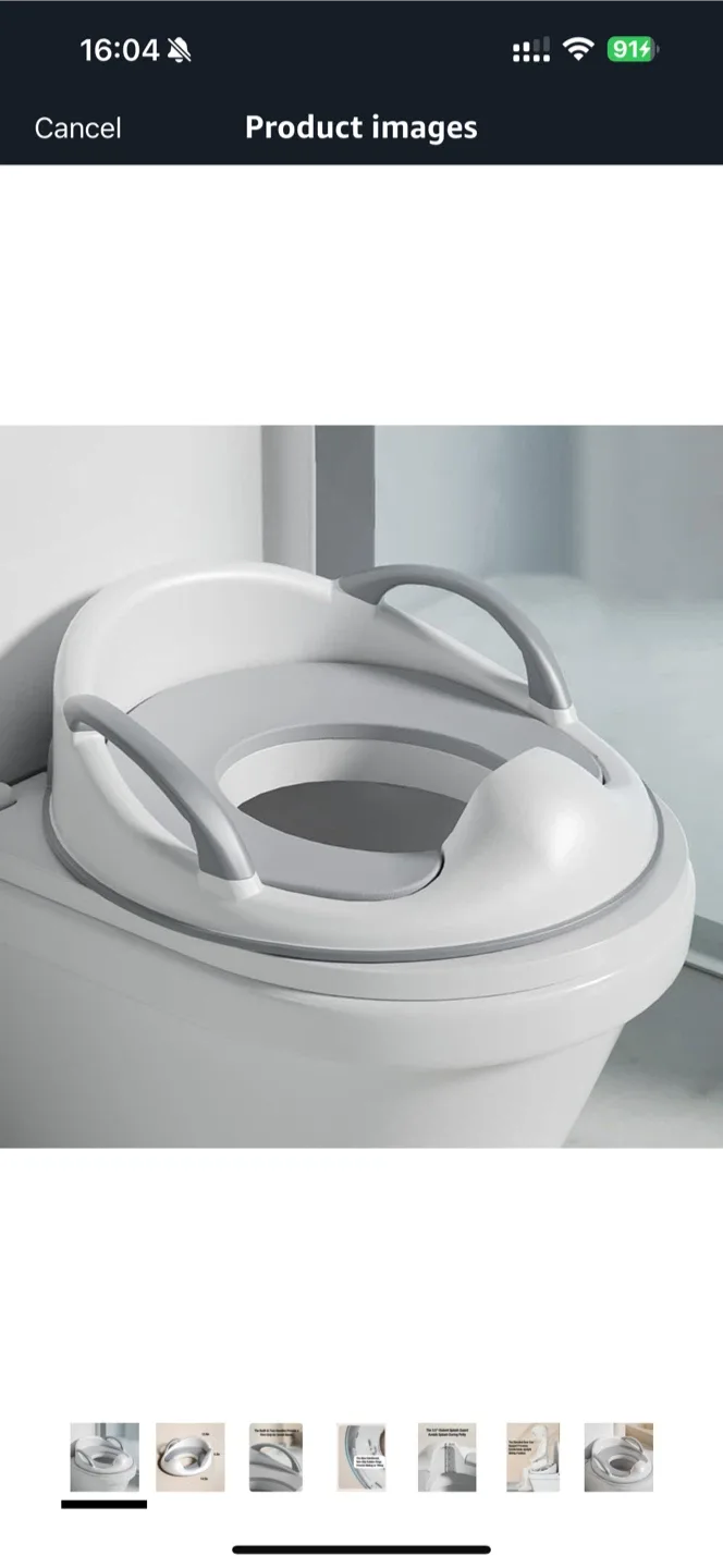 Toddler Potty Training Seat with Handles thumbnail