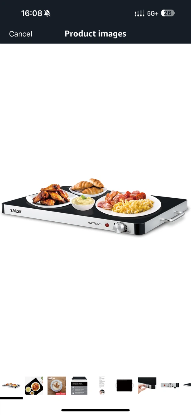 Salton HOTRAY XL Warming Tray - New in Box!