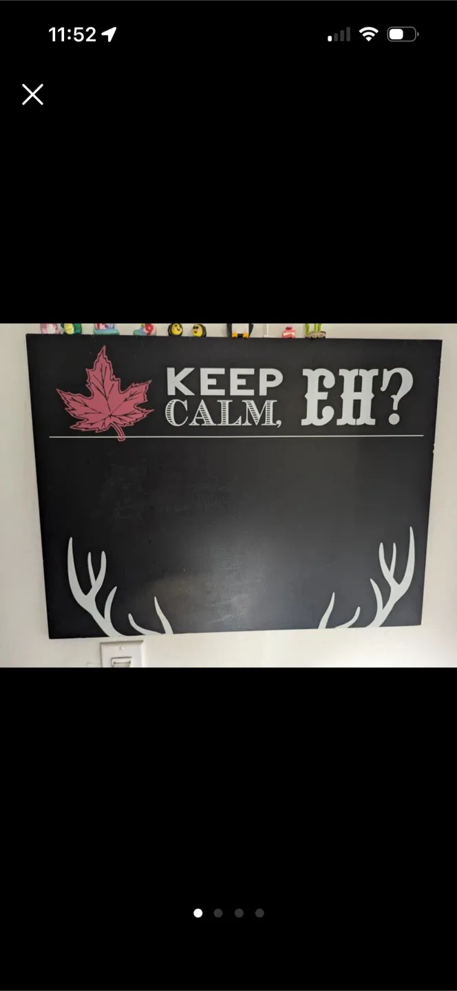 Keep Calm, Eh? Wall Decor
