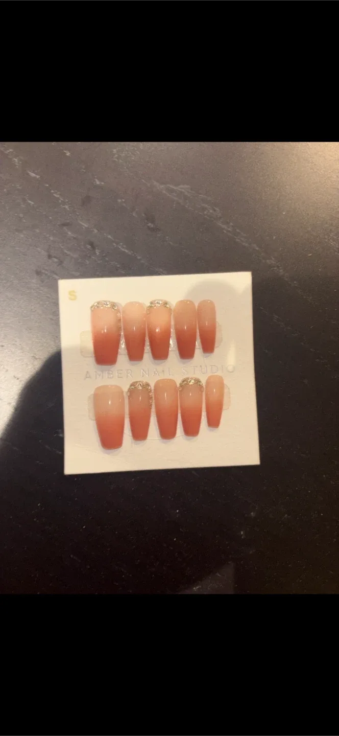 Amber Nail Studio Press On Nails - New