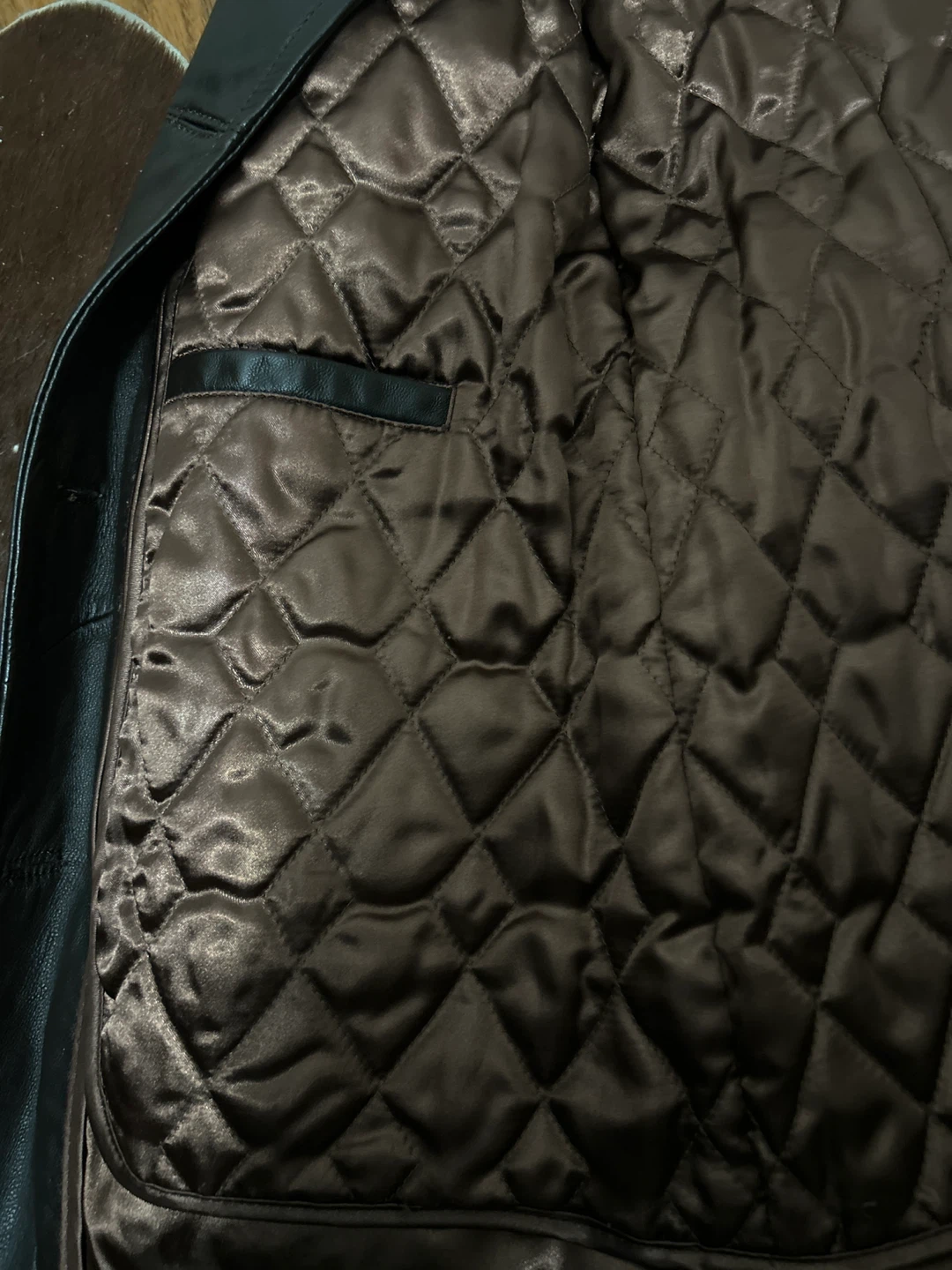 Leather jacket - photo 3