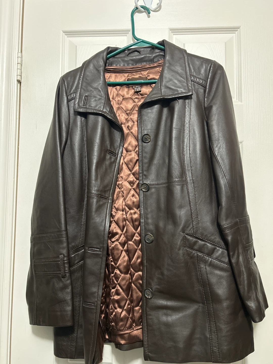 Leather jacket