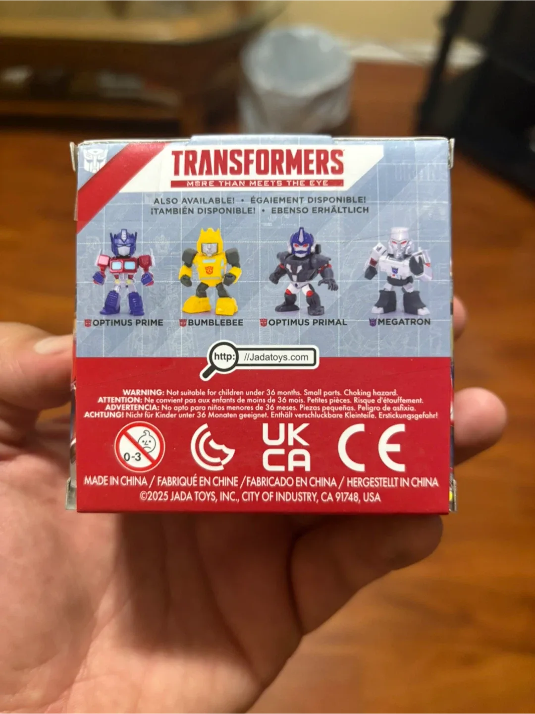 NIB Jada 2.5'' Transformers Optimus Primal unopened image indicator(2)