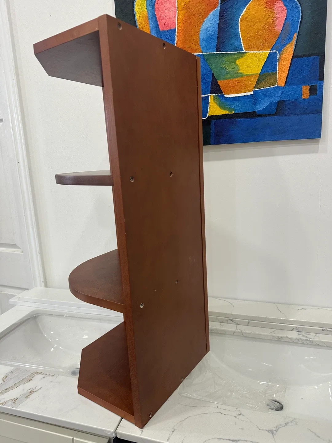 Corner Shelf - Brown, Beige, Dark Brown image indicator(6)